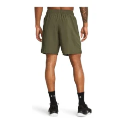 Under Armour Shorts Tech Woven Wordmark Marine Od Green