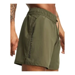 Under Armour Shorts Tech Woven Wordmark Marine Od Green
