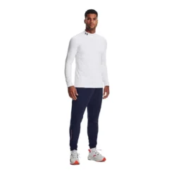 Under Armour Tröja Mock ColdGear Fitted White
