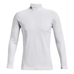 Under Armour Tröja Mock ColdGear Fitted White