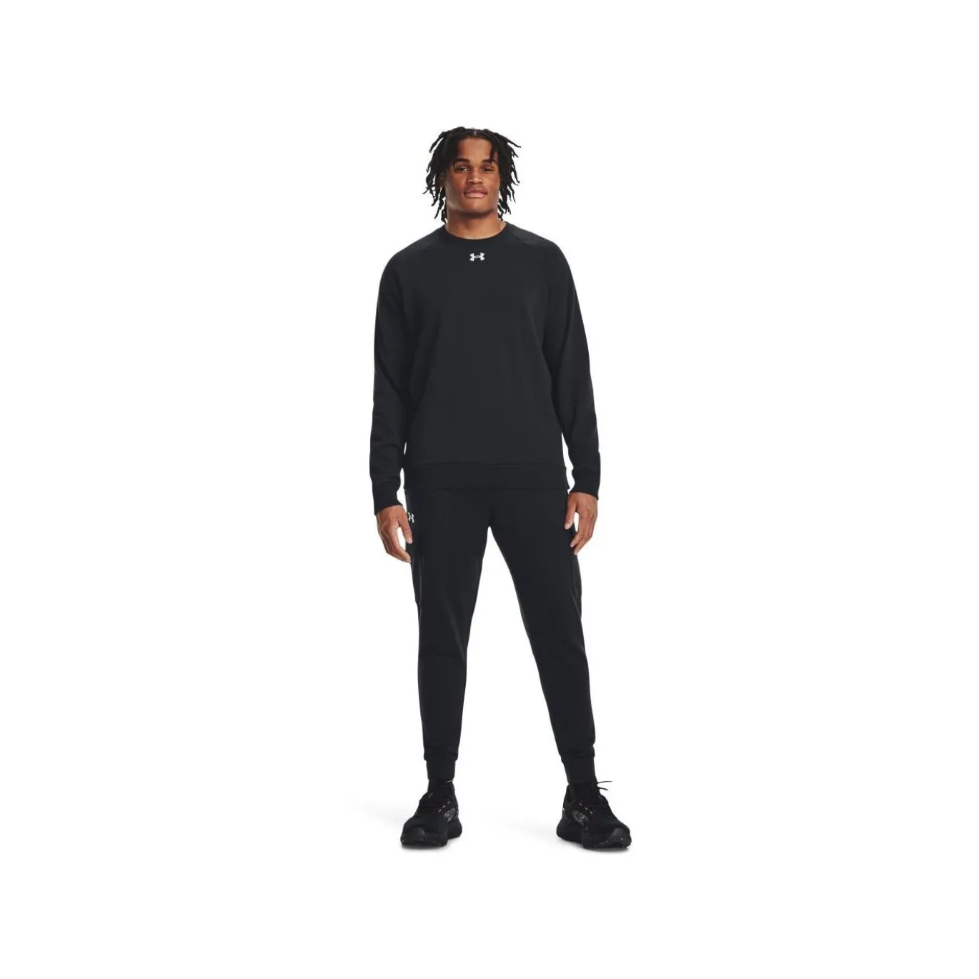 Under Armour Tröja Rival Fleece Crew Black