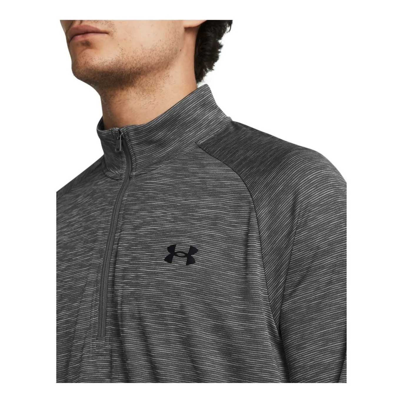 Under Armour Tröja Tech Textured 1/2 Zip Castlerock