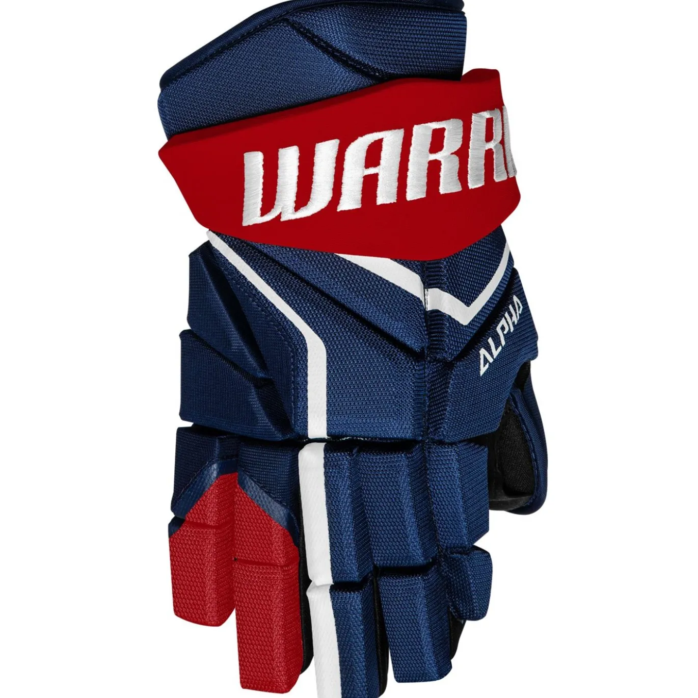 Warrior Handske LX2 Max Sr Navy/Red
