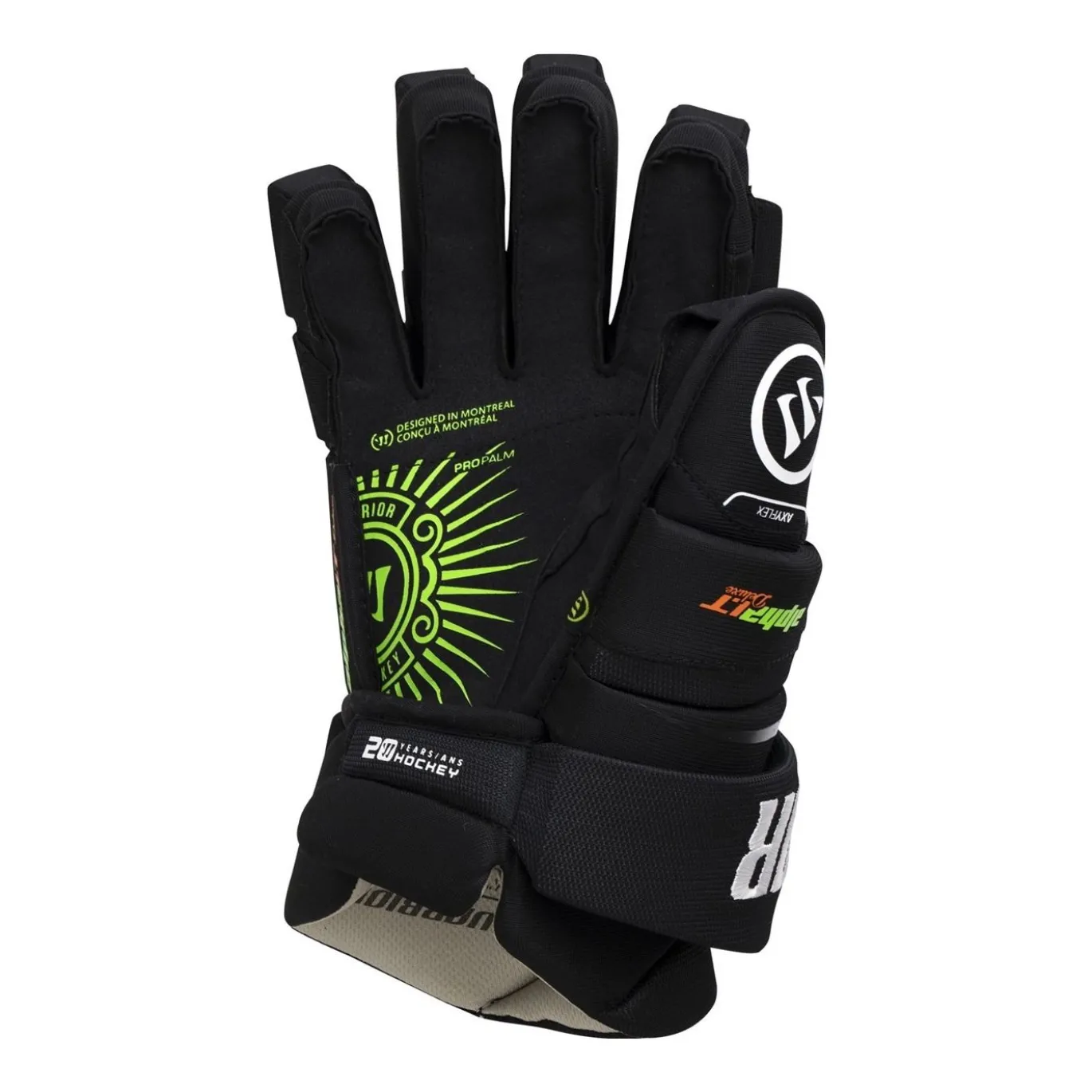Warrior Hockeyhandskar Alpha Deluxe LT Sr Black