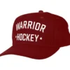Warrior Keps Snapback Vinröd